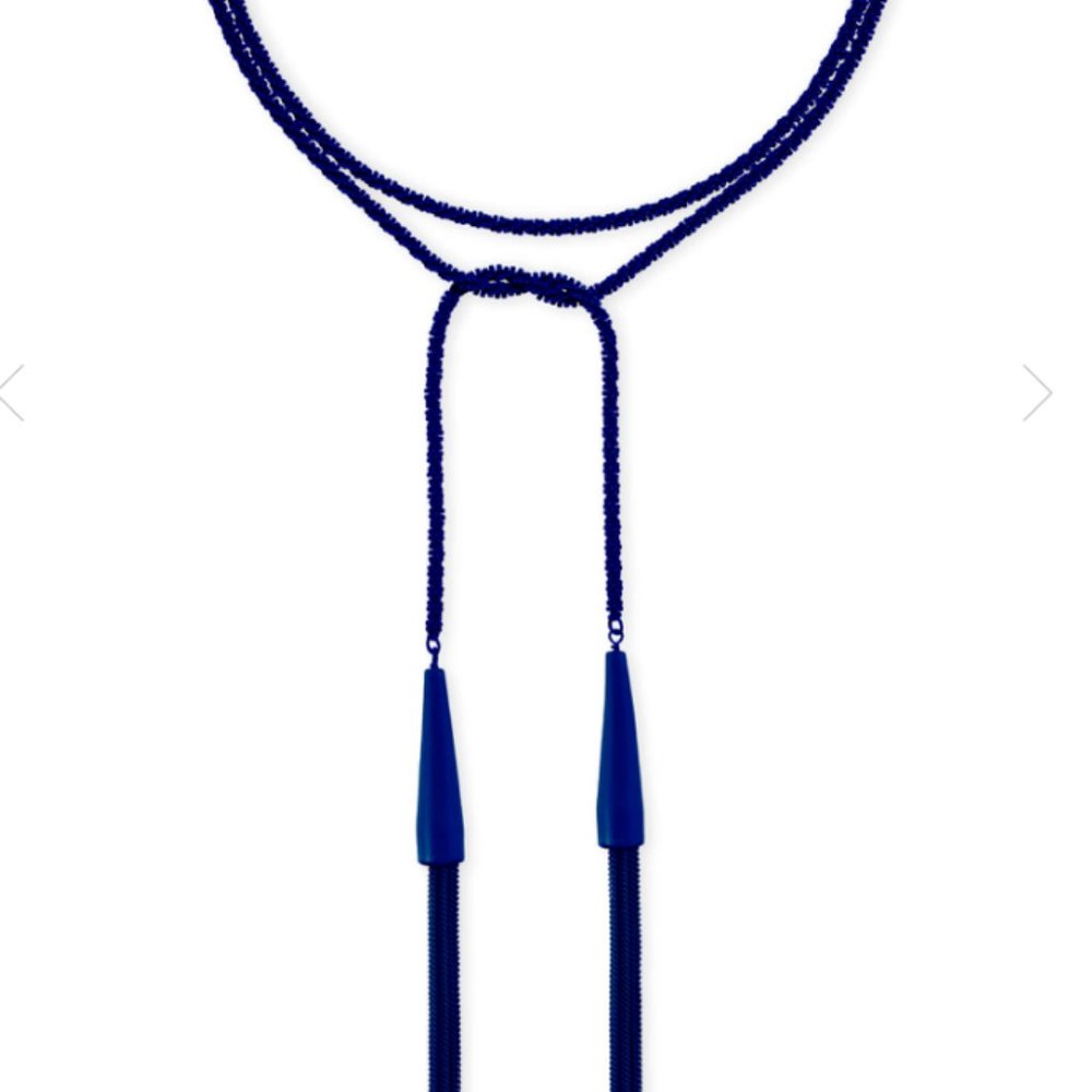 NEW Kendra Scott Lariat (Phara Necklace) (Navy)